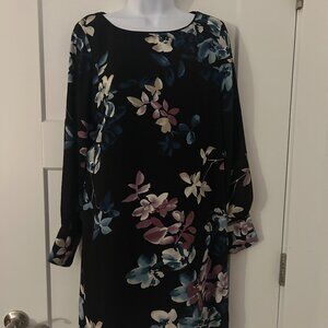 White House Black Market Long Sleeve Mini Dress